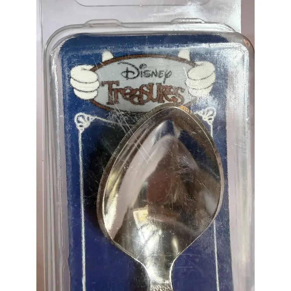 Vintage Disney Treasures Spoon Disneyland Castle Souvenir Silverplate Sealed